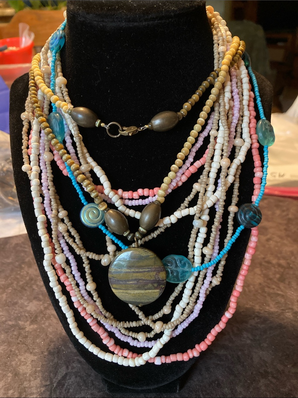 7 Colorful Boho Beaded Necklaces for Layering